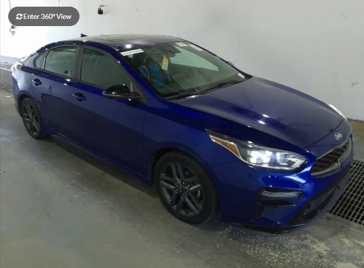 Used 2021 Kia Forte GT-Line w/ GT-Line Premium Package FWD image 1