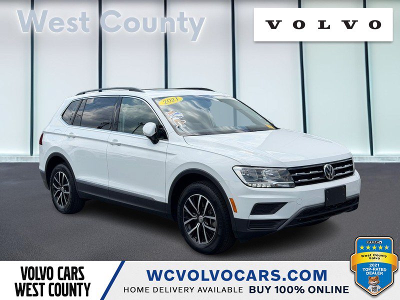 Used 2021 Volkswagen Tiguan SE w/ Panoramic Sunroof Package AWD/4WD image 1