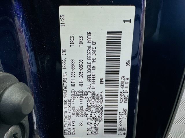 Certified 2024 Toyota Sequoia Limited w/ Nightshade Package image 34