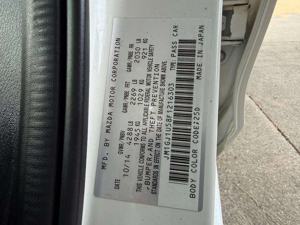 Used 2015 MAZDA MAZDA6 Sport FWD image 26