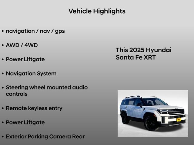 New 2025 Hyundai Santa Fe XRT image 5