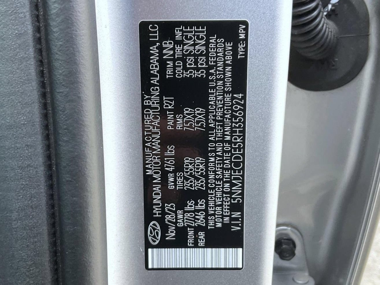 Certified 2024 Hyundai Tucson Limited AWD/4WD image 26