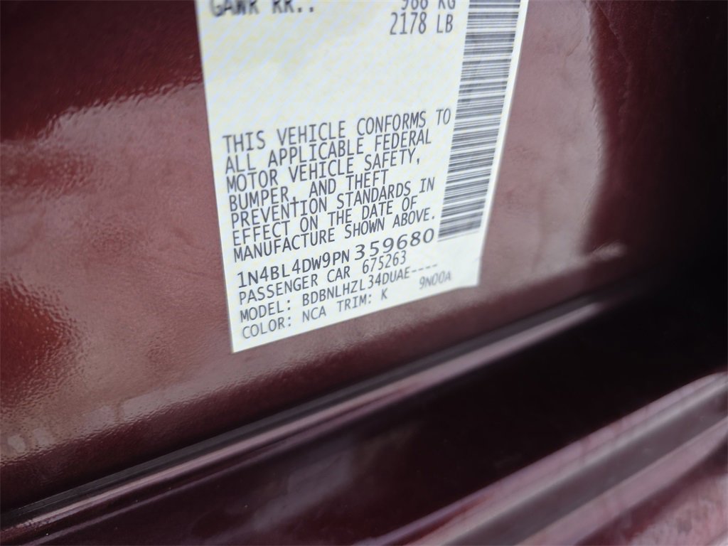 Used 2023 Nissan Altima 2.5 SV w/ SV Premium Package image 38