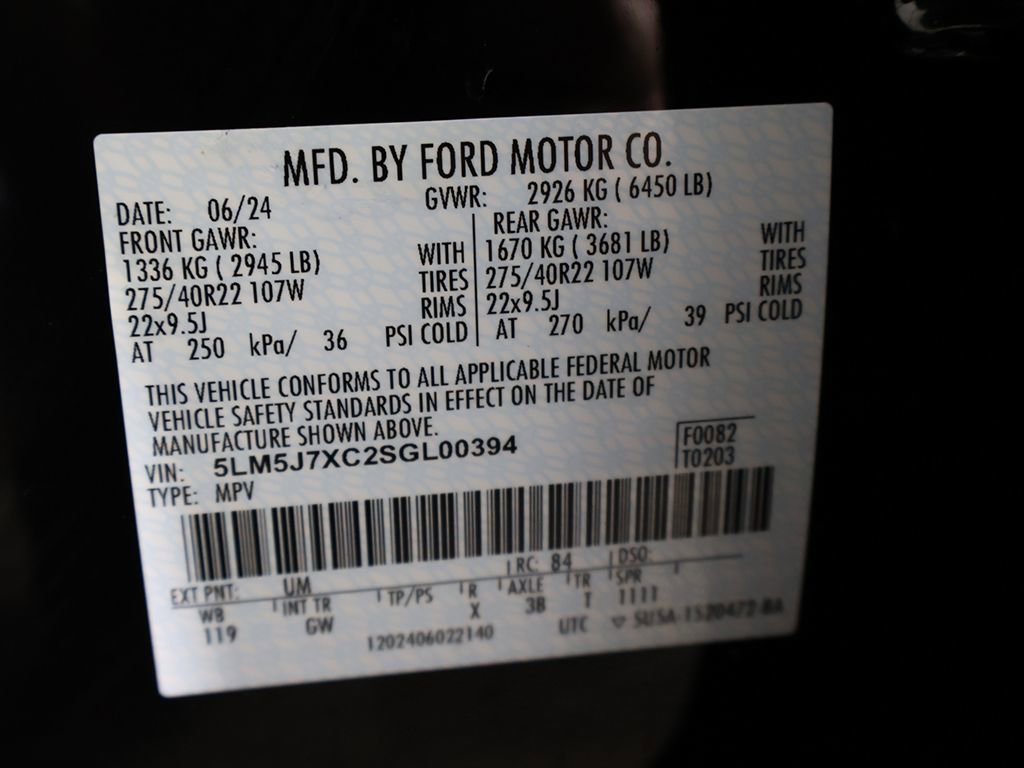 Used 2025 Lincoln Aviator Reserve w/ Equipment Group 201A AWD/4WD image 68