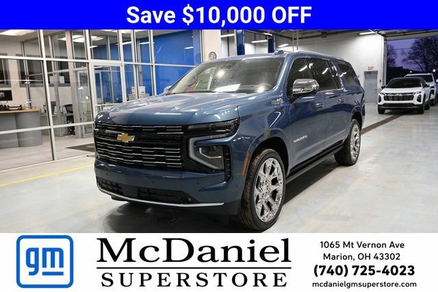 New 2026 Chevrolet Suburban High Country w/ LPO, Chrome Package