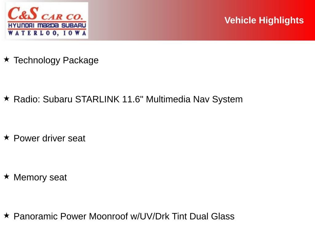 Used 2023 Subaru Ascent Limited w/ Technology Package AWD/4WD image 2