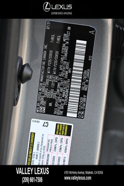 Certified 2021 Lexus RX 350 AWD w/ Premium Package image 24