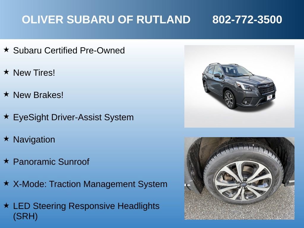 Certified 2023 Subaru Forester Limited image 10