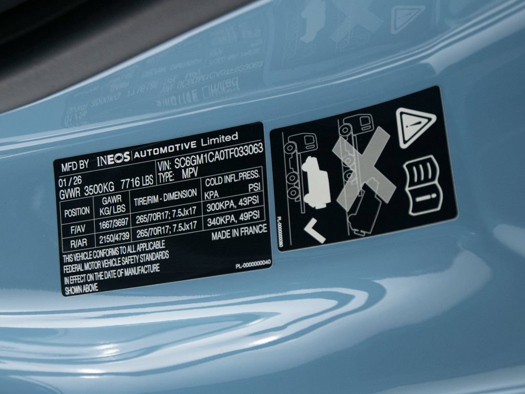 New 2026 INEOS Grenadier Fieldmaster Edition AWD/4WD image 43