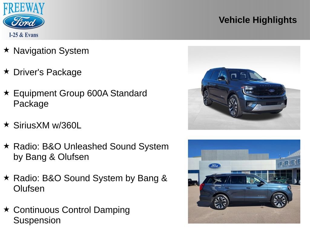 Used 2025 Ford Expedition Platinum w/ Driver's Package image 2