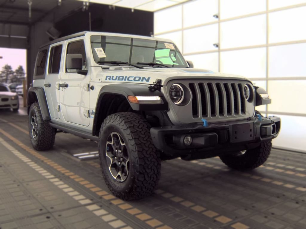 Used 2023 Jeep Wrangler Unlimited Rubicon 4xe w/ Steel Bumper Group AWD/4WD image 3