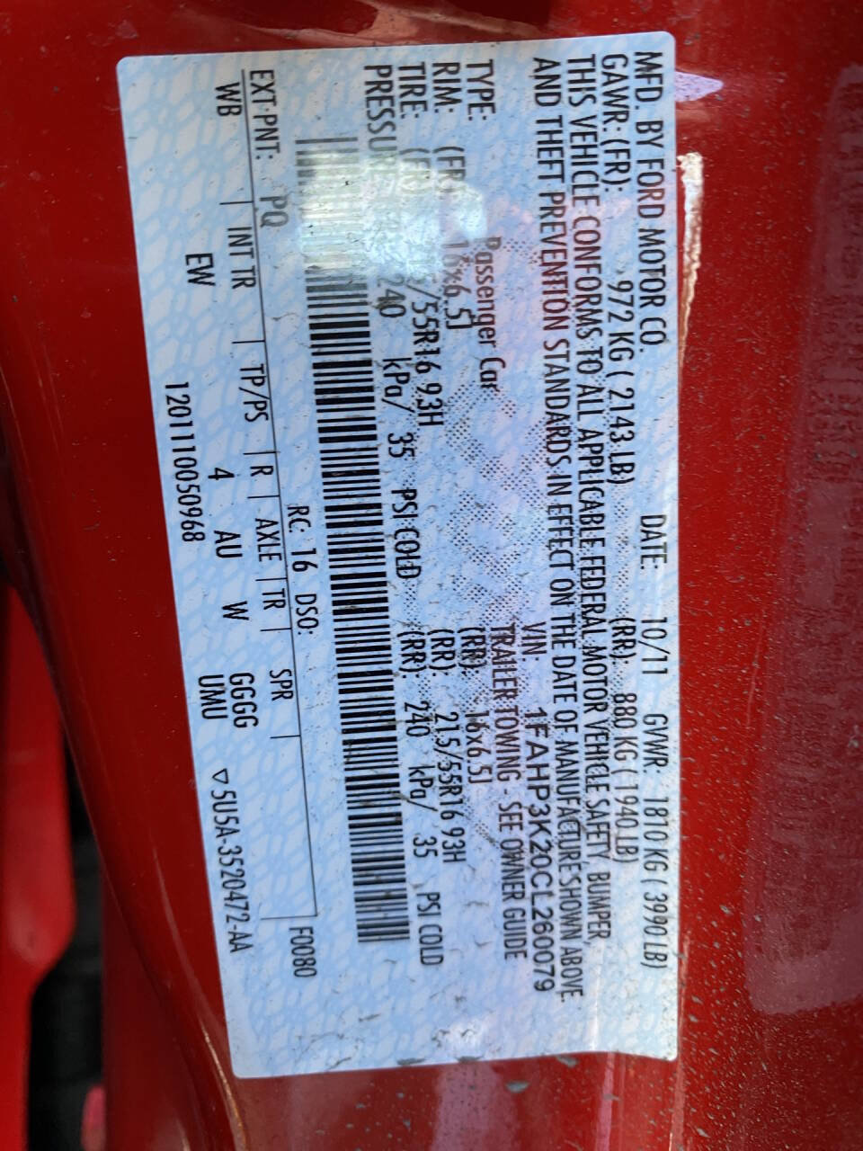 Used 2012 Ford Focus SE FWD image 32