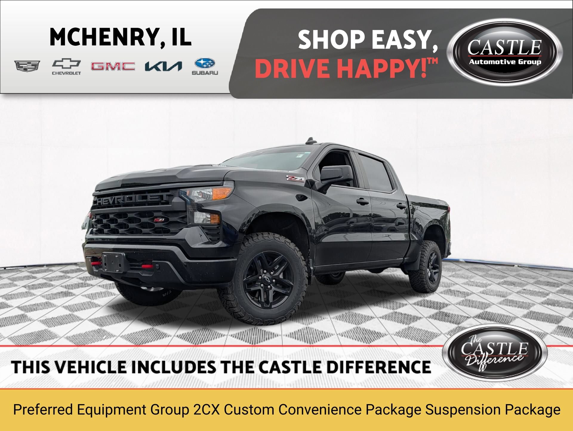 Used 2024 Chevrolet Silverado 1500 Custom Trail Boss AWD/4WD image 1
