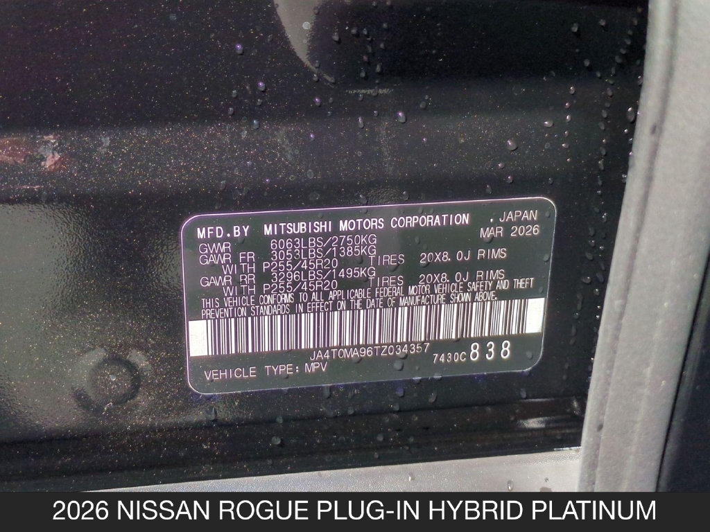 New 2026 Nissan Rogue Platinum AWD/4WD image 27