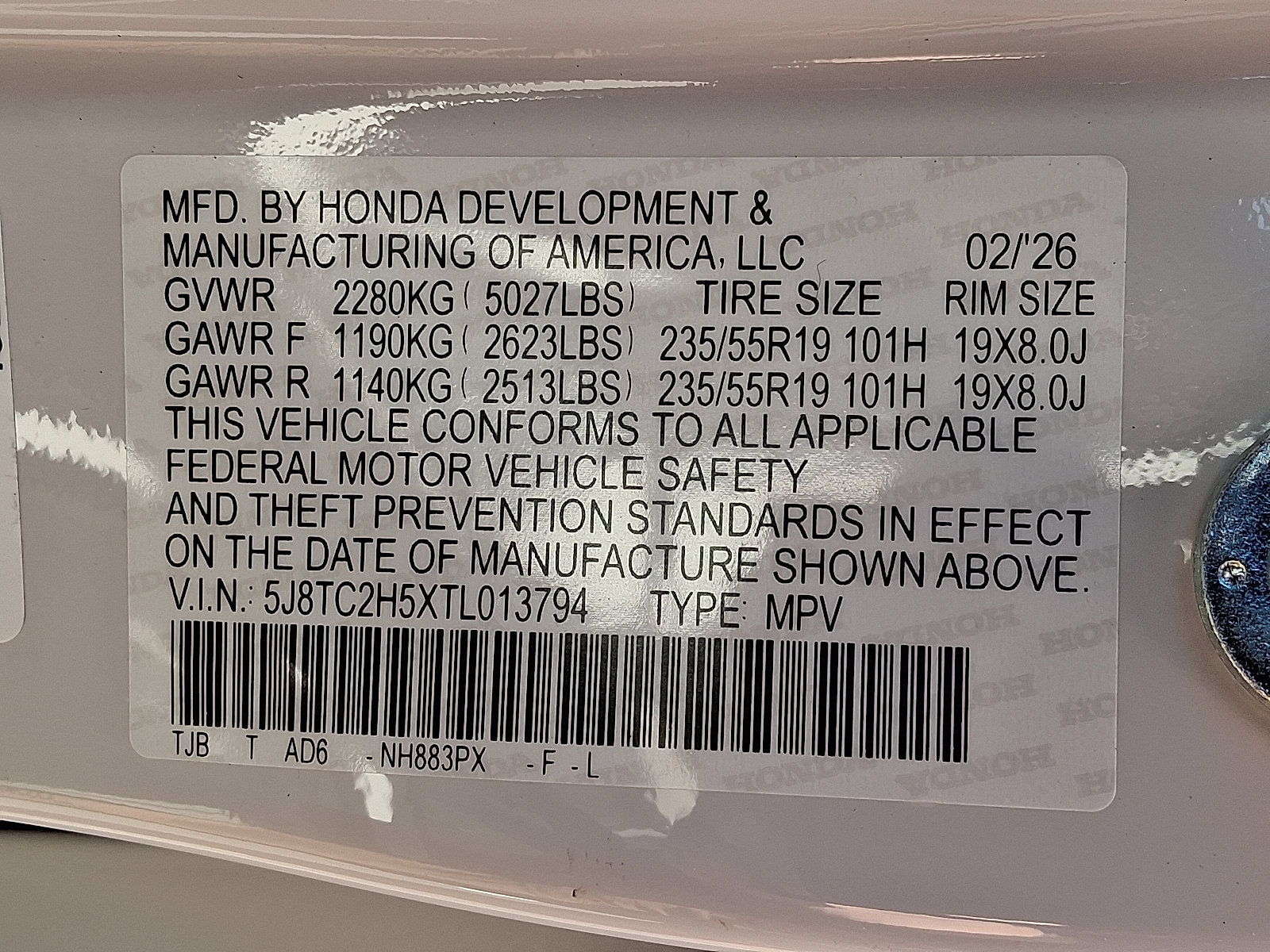 New 2026 Acura RDX w/ Technology Package AWD/4WD image 20