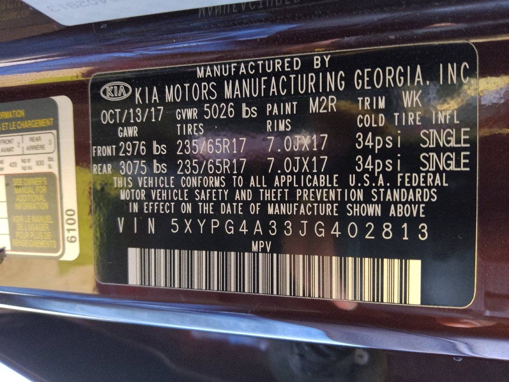 Used 2018 Kia Sorento LX FWD image 33