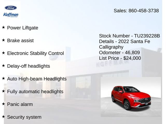 Used 2022 Hyundai Santa Fe Calligraphy image 25