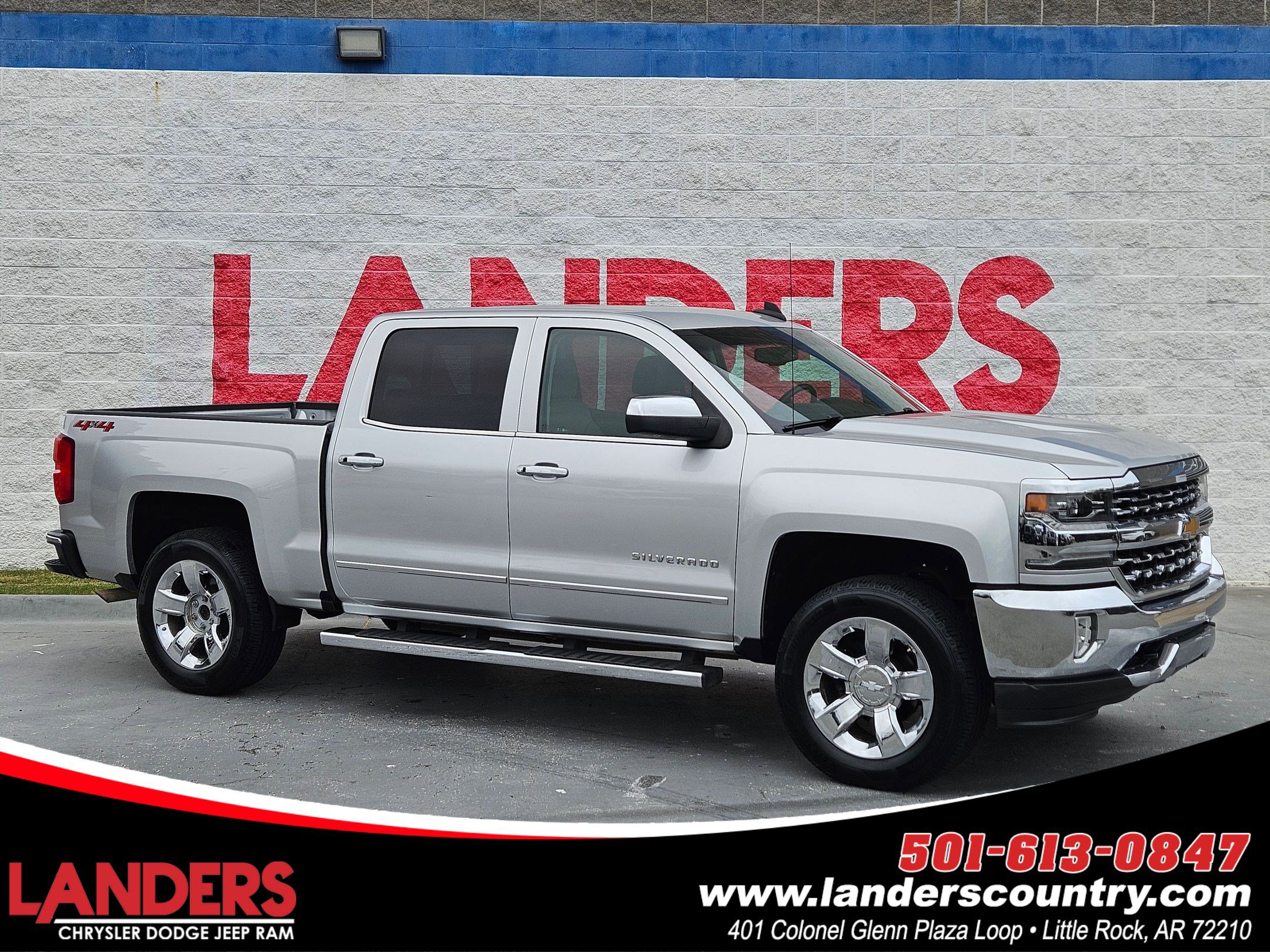 Used 2018 Chevrolet Silverado 1500 LTZ AWD/4WD image 1