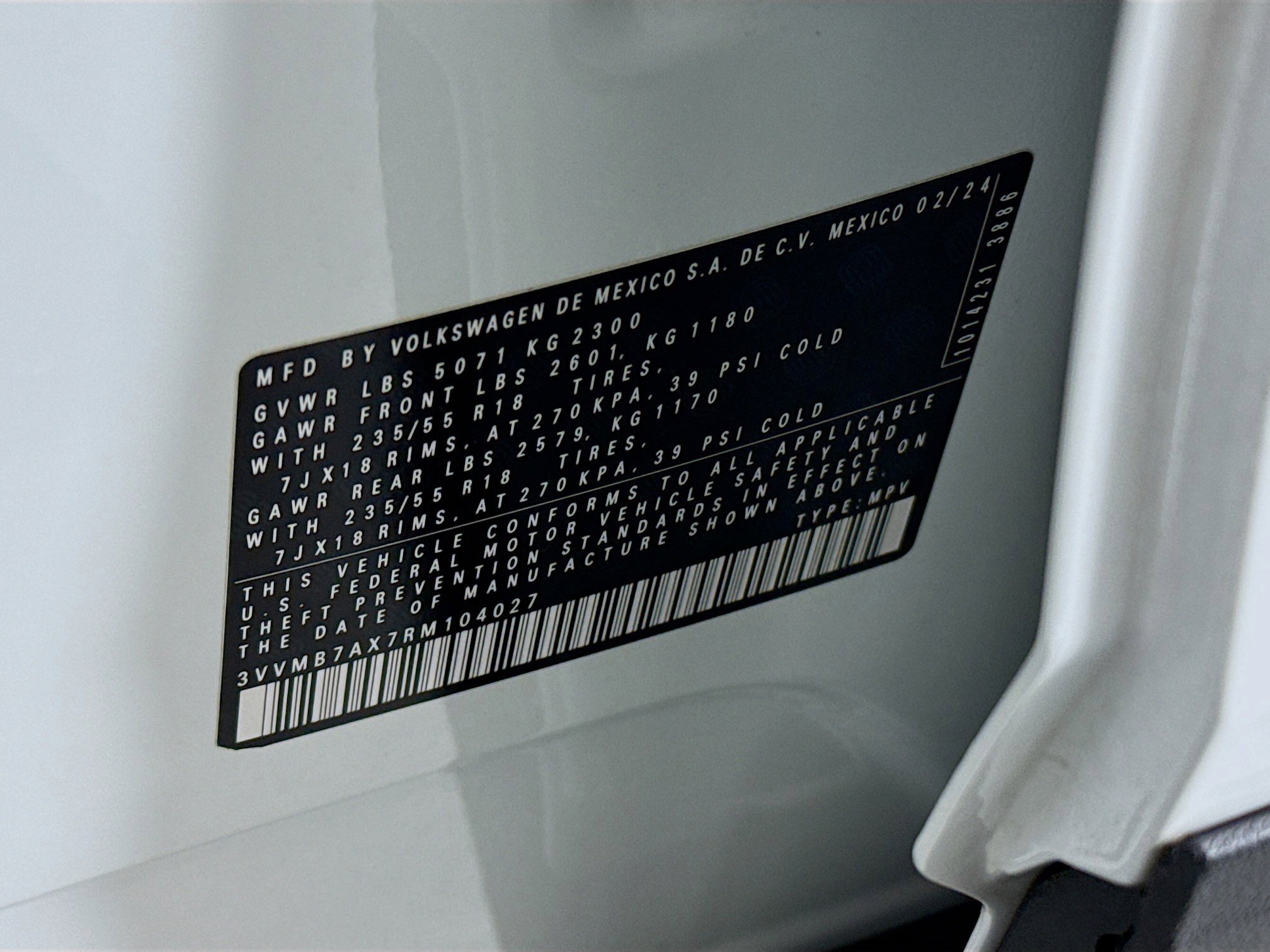 Used 2024 Volkswagen Tiguan SE image 28