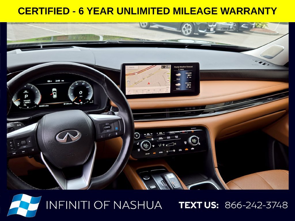 Certified 2023 INFINITI QX60 Sensory w/ Vision Package AWD/4WD image 10