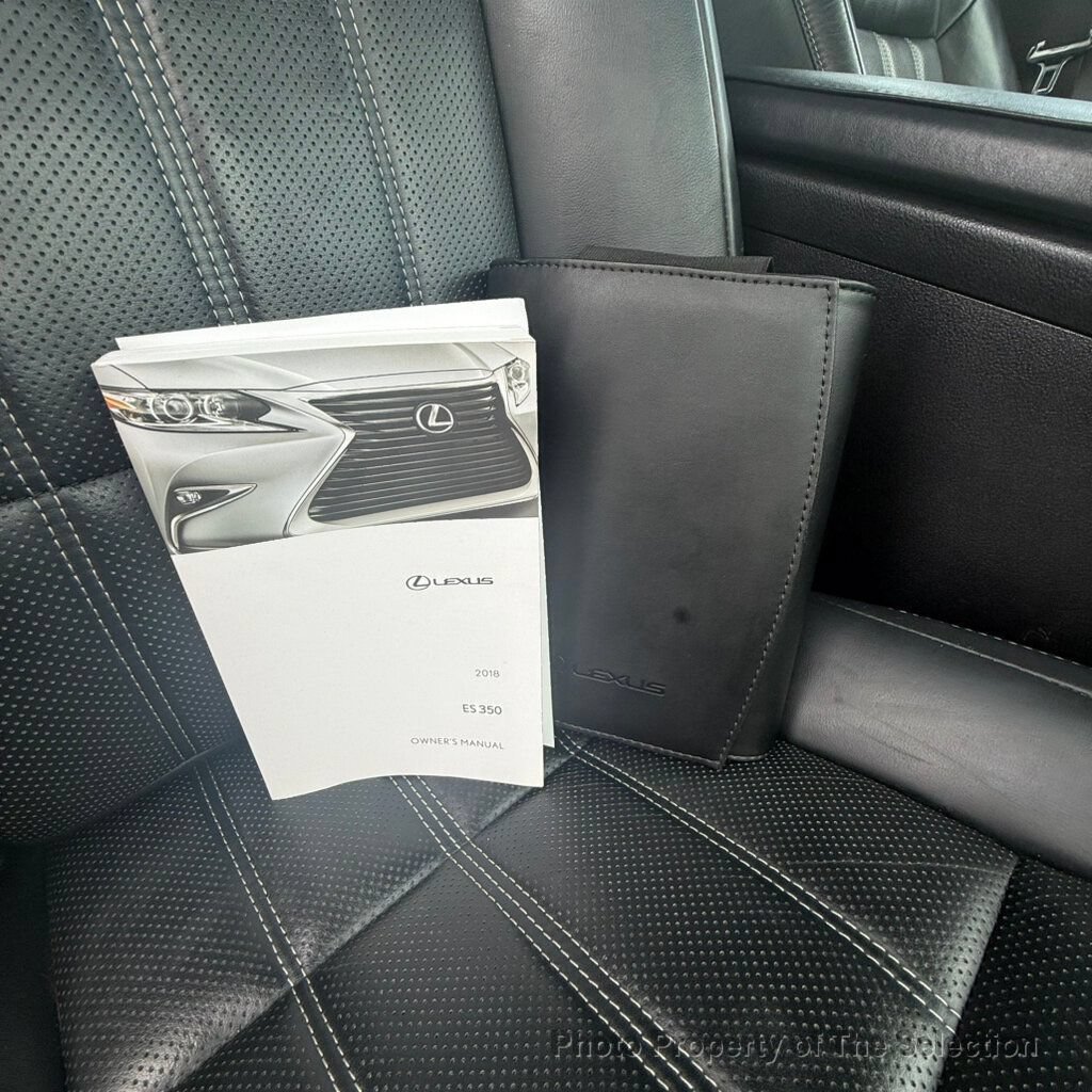 Used 2018 Lexus ES 350 w/ Luxury Package w/Wood Trim FWD image 45