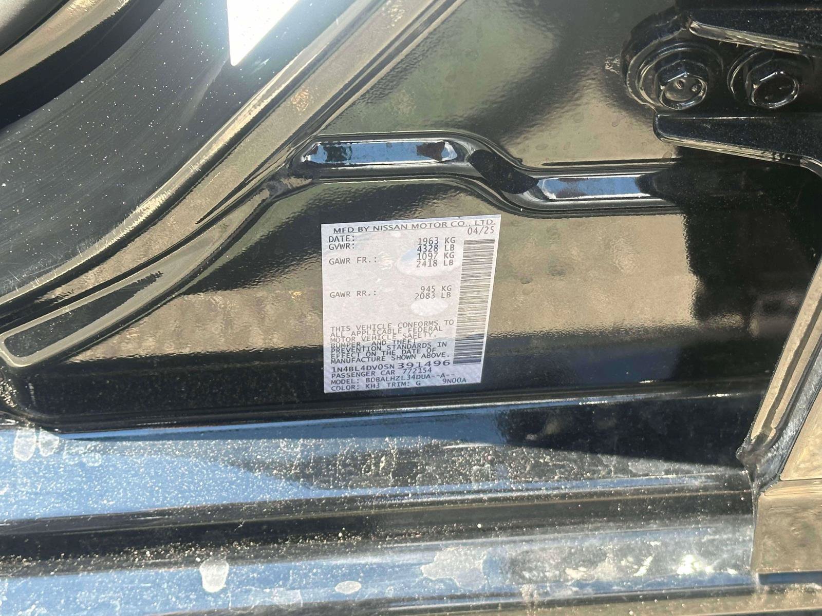 Used 2025 Nissan Altima 2.5 SV FWD image 16