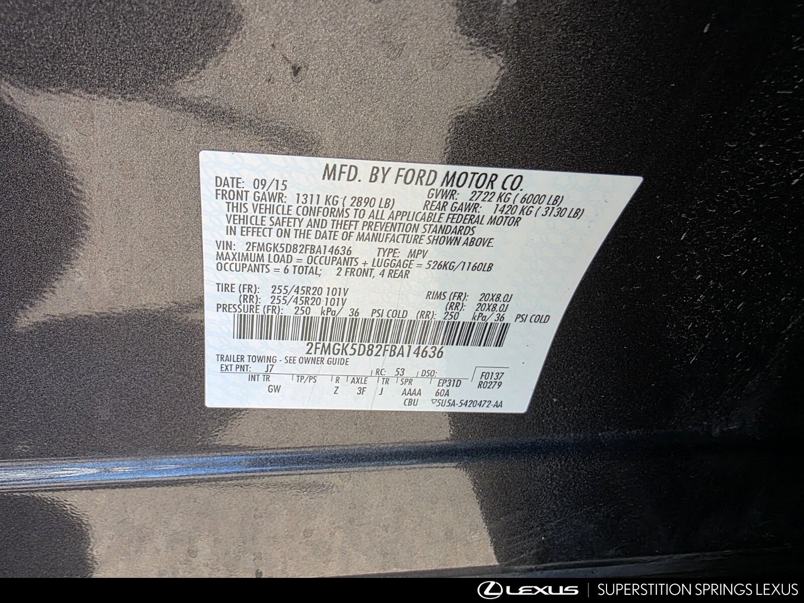 Used 2015 Ford Flex Limited w/ Appearance Package FWD image 32