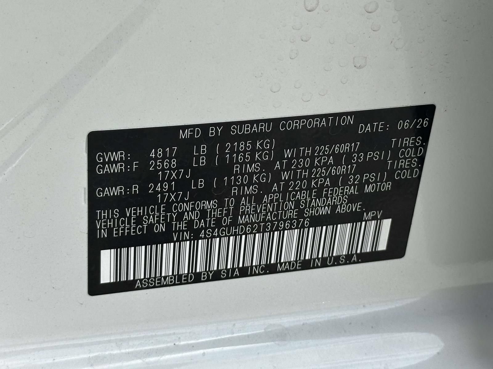 New 2026 Subaru Crosstrek 2.5i Premium AWD/4WD image 15