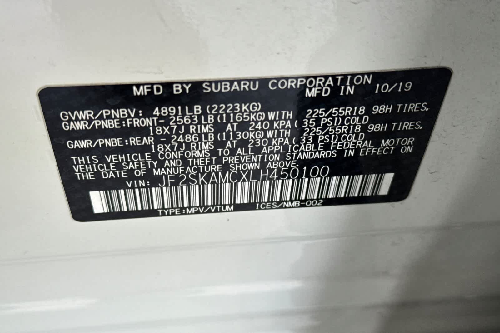 Used 2020 Subaru Forester Sport w/ Popular Package #2 AWD/4WD image 33