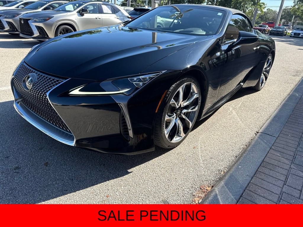 Used 2021 Lexus LC 500 Convertible w/ Touring Package RWD image 2