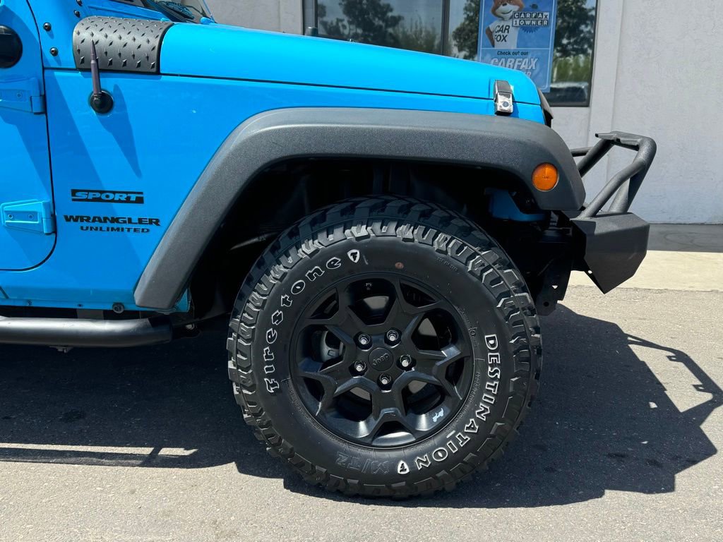 Used 2017 Jeep Wrangler Unlimited Sport w/ Quick Order Package 24S AWD/4WD image 3