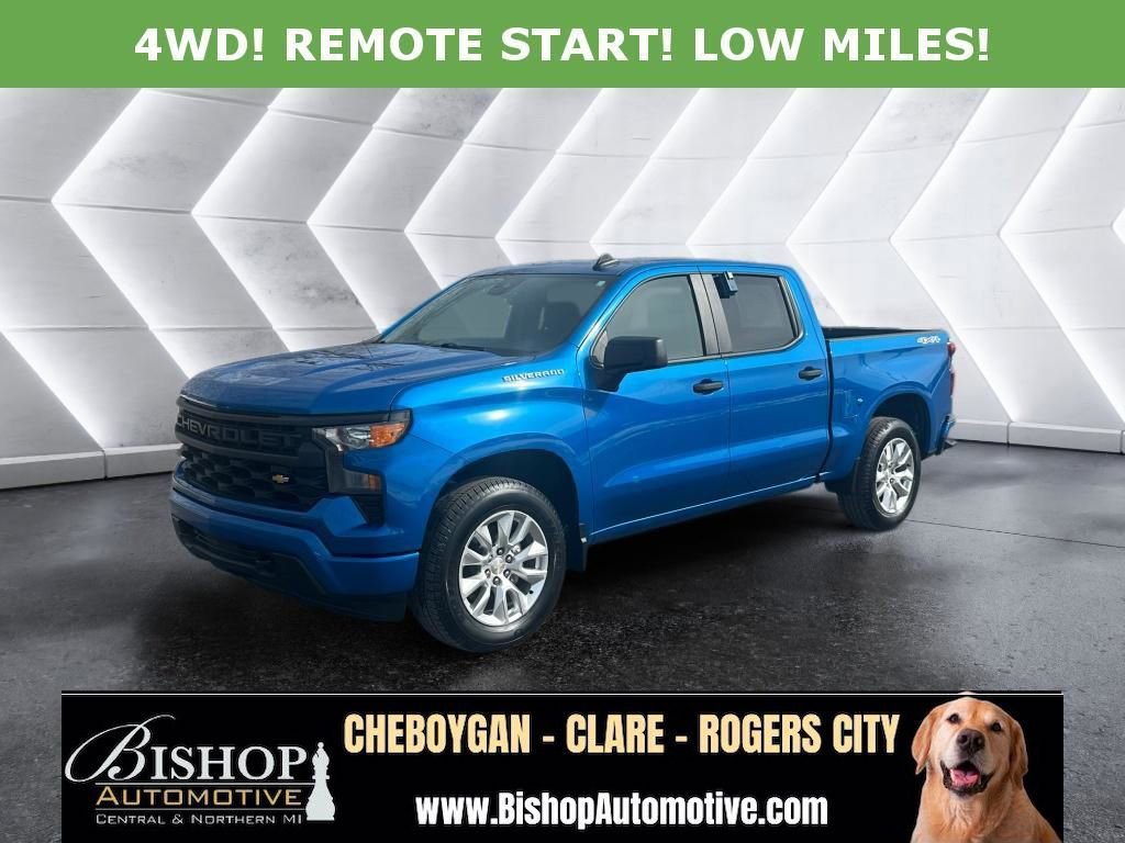 Used 2023 Chevrolet Silverado 1500 Custom AWD/4WD image 1