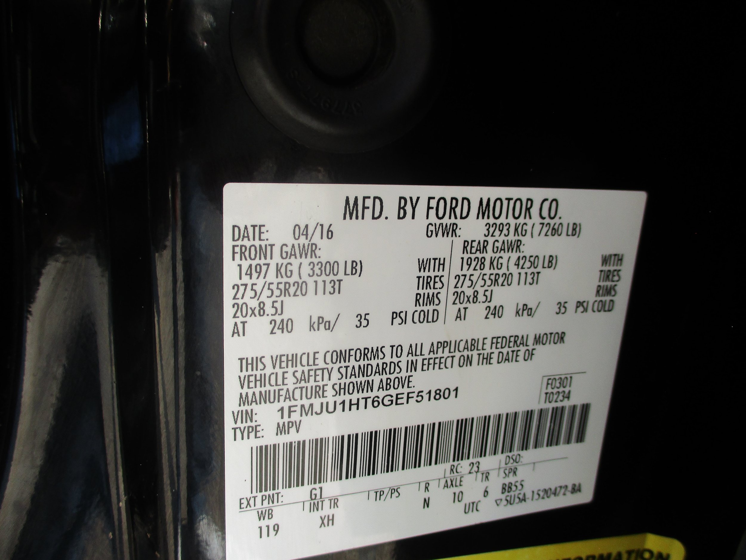 Used 2016 Ford Expedition XLT w/ Equipment Group 202A RWD image 21