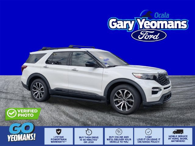 Certified 2022 Ford Explorer ST-Line w/ Class IV Trailer Tow Package RWD image 1