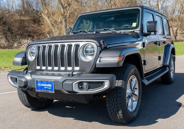Used 2018 Jeep Wrangler Unlimited Sahara w/ LED Lighting Group image 1