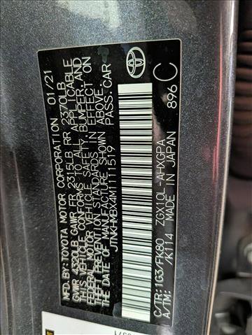 Used 2021 Toyota C-HR XLE FWD image 11