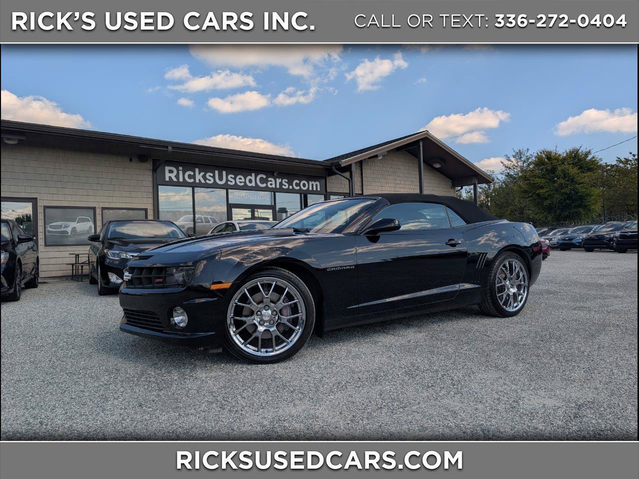 Used 2012 Chevrolet Camaro SS w/ RS Package