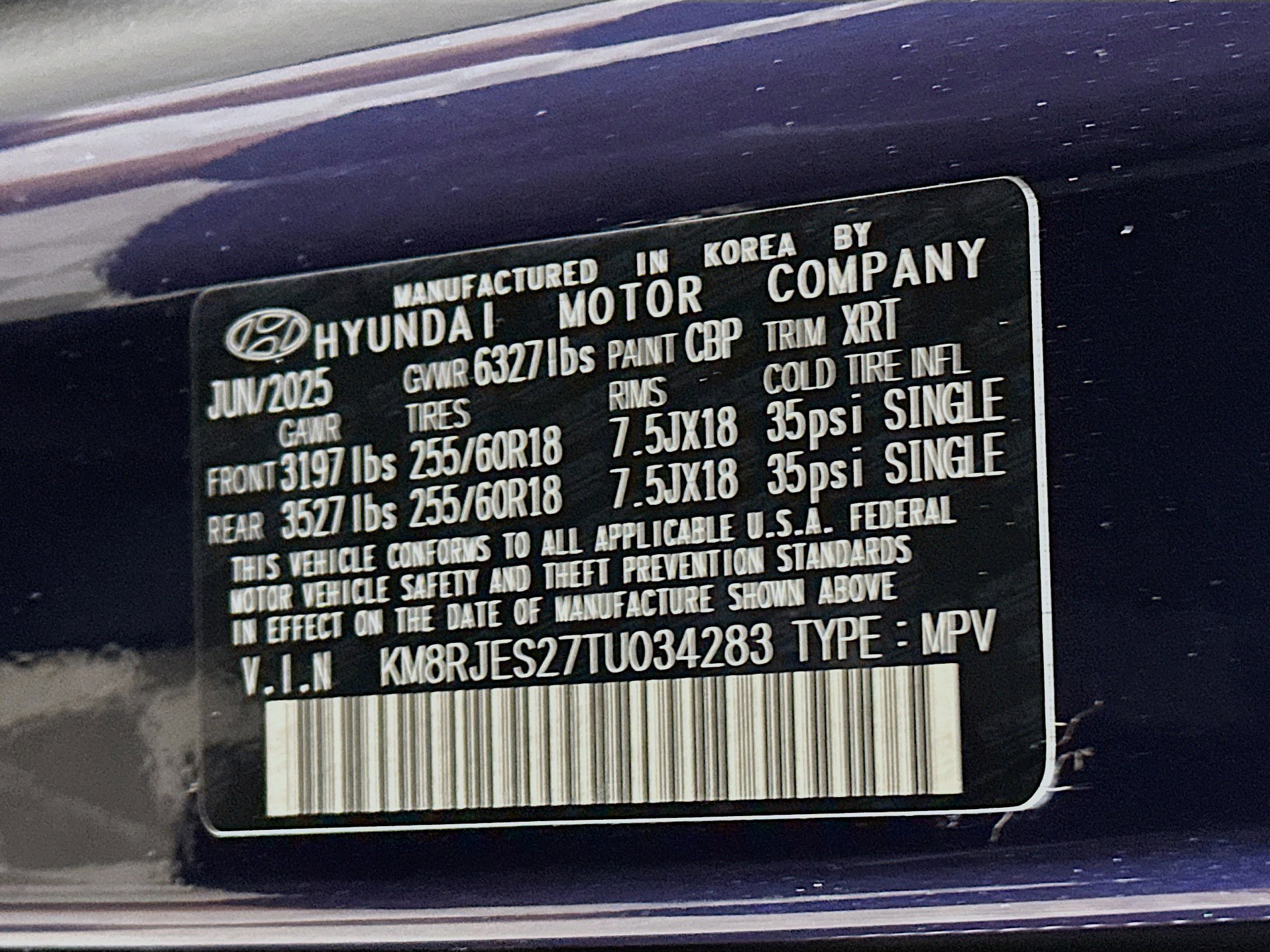 New 2026 Hyundai Palisade XRT Pro image 35