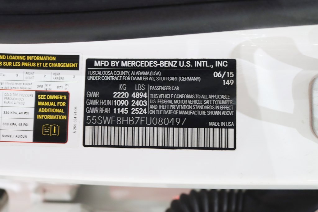 Used 2015 Mercedes-Benz C 63 AMG S image 42