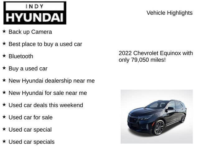 Used 2022 Chevrolet Equinox RS AWD/4WD image 7
