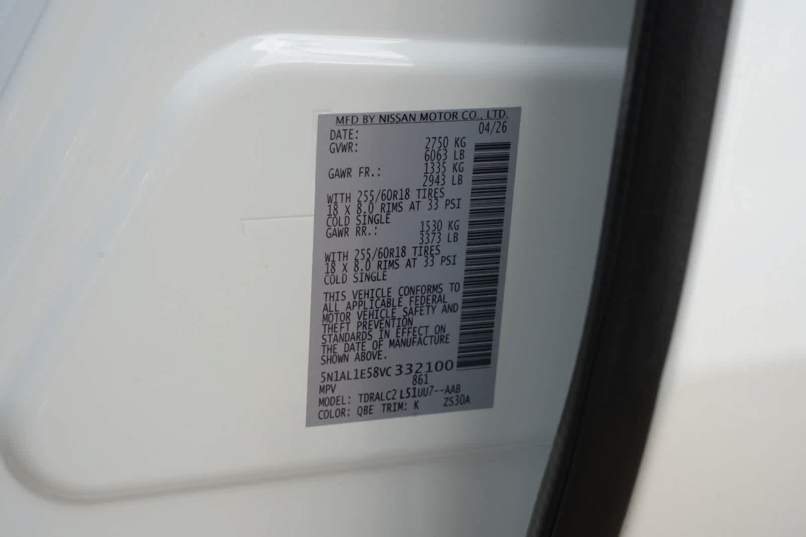 Certified 2027 INFINITI QX60 Pure w/ Cargo Package FWD image 25
