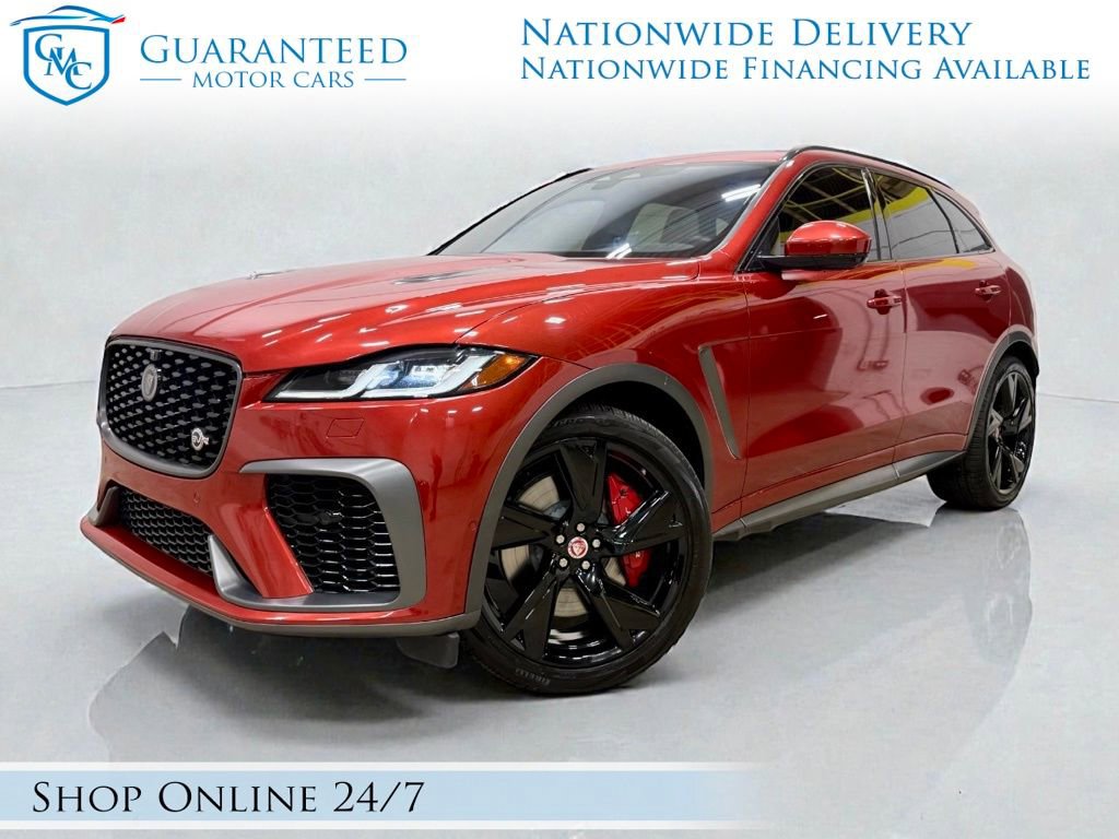 Used 2021 Jaguar F-PACE SVR image 1