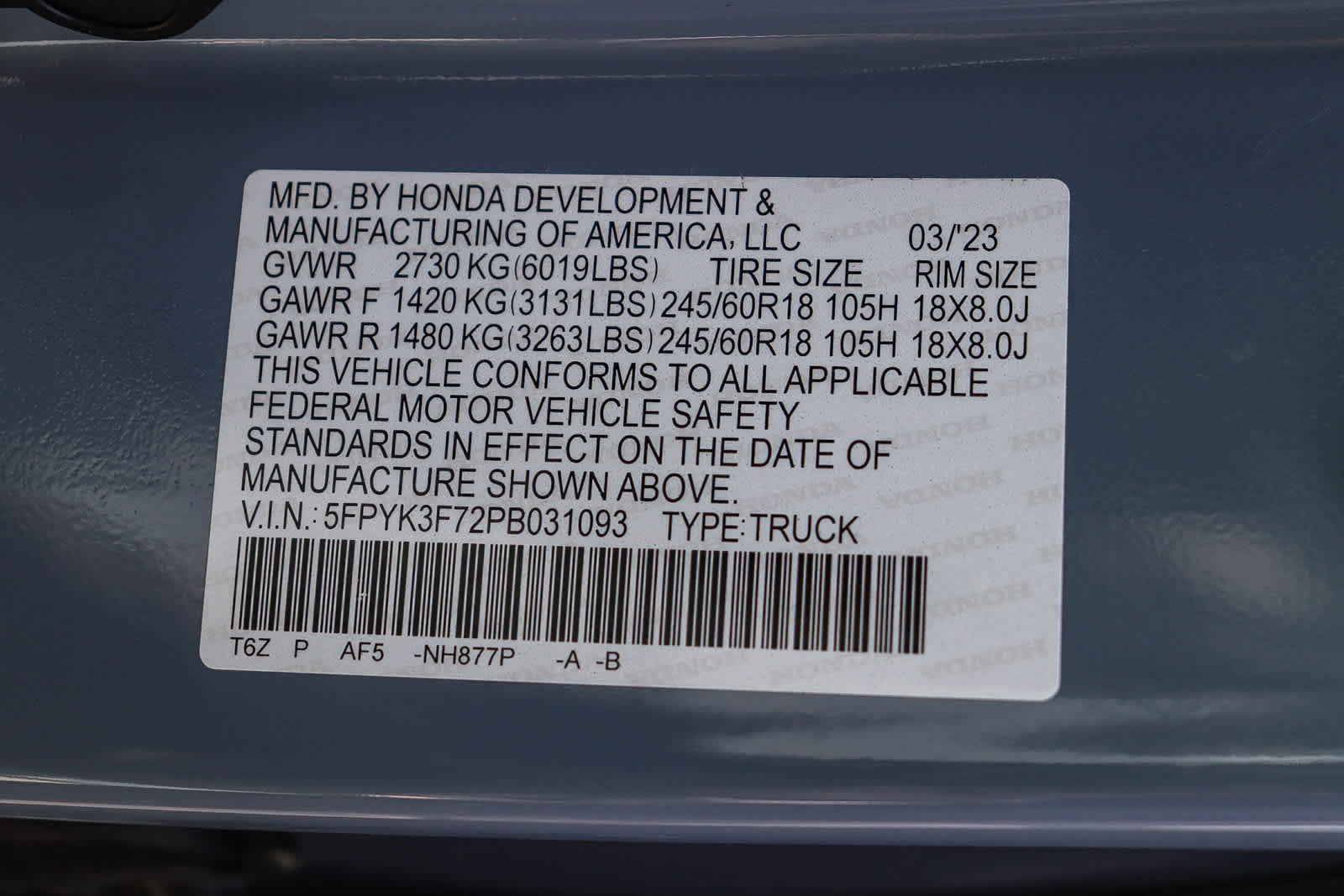 Used 2023 Honda Ridgeline RTL-E image 39