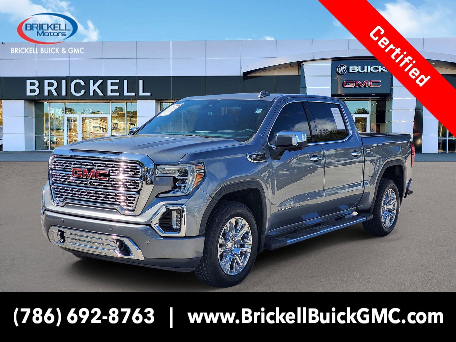 Certified 2021 GMC Sierra 1500 Denali w/ Technology Package