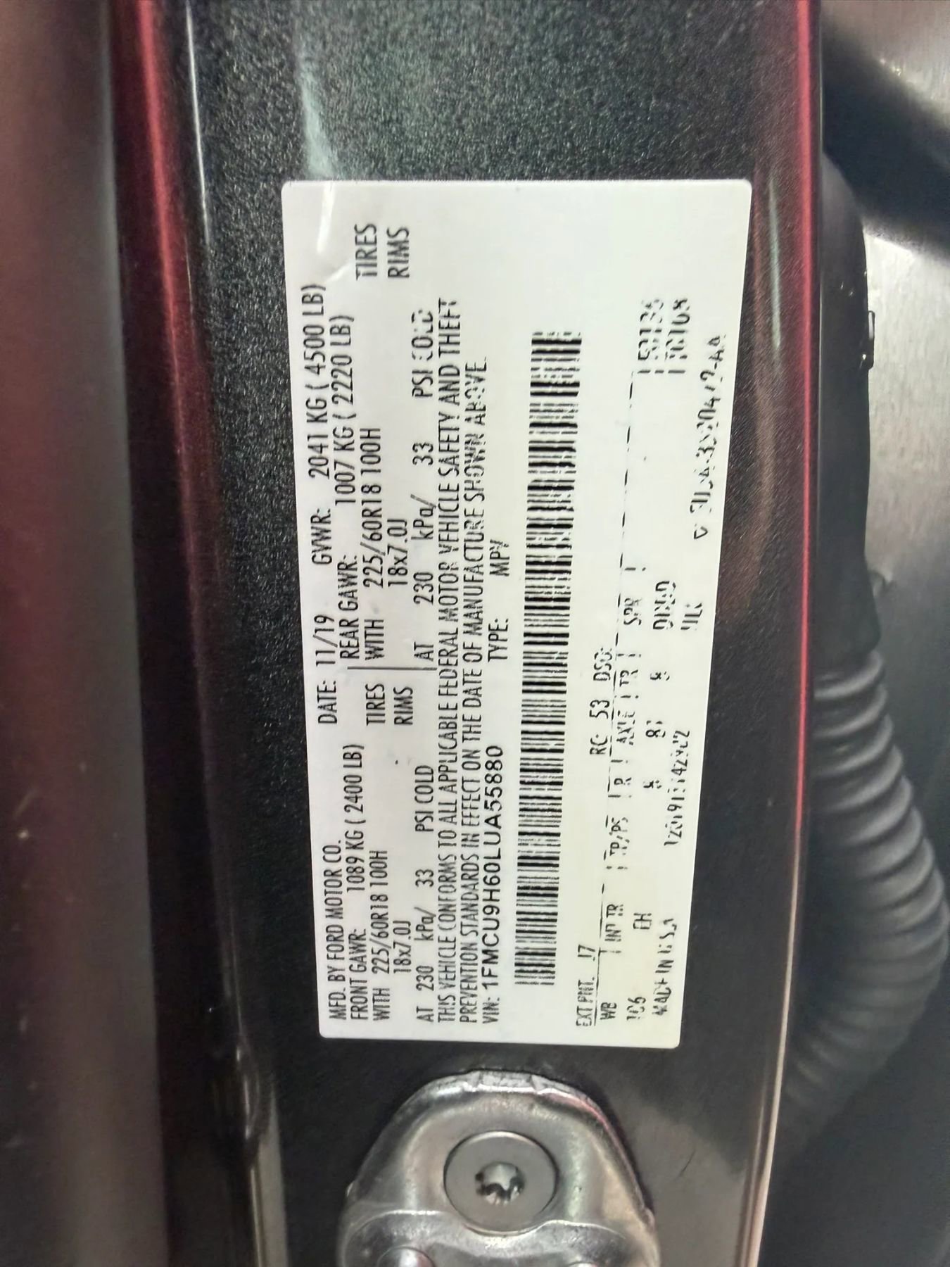 Used 2020 Ford Escape SEL AWD/4WD image 21