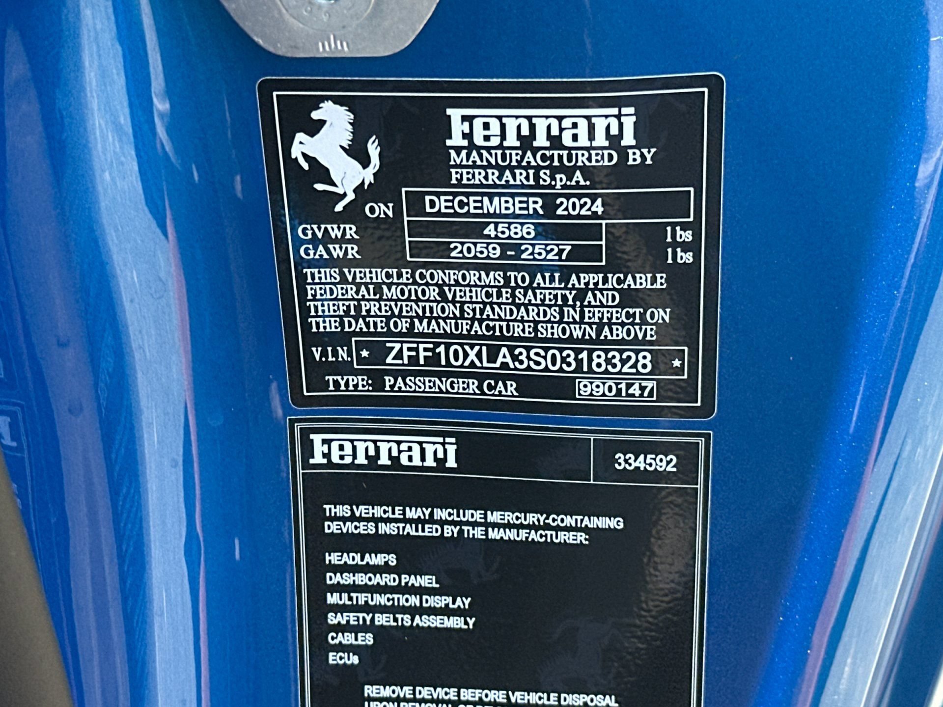 Used 2025 Ferrari 12Cilindri RWD image 32