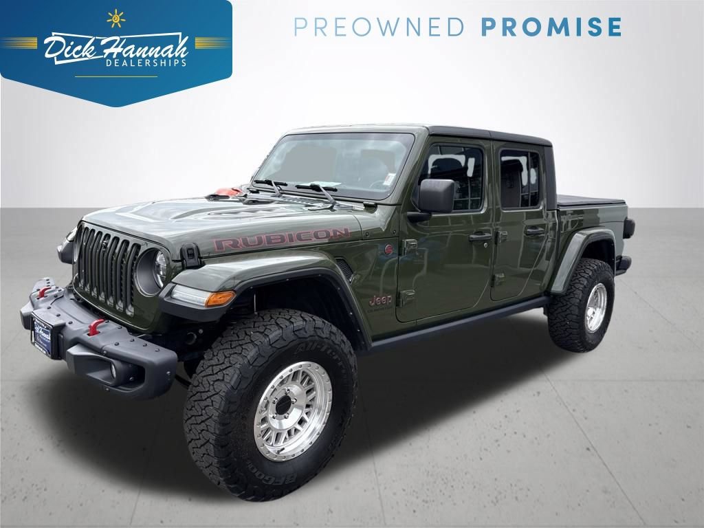 Used 2022 Jeep Gladiator Rubicon w/ LED Lighting Group AWD/4WD image 1