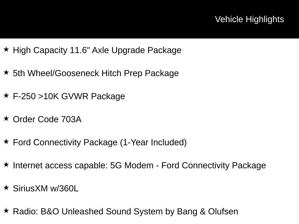 New 2026 Ford F250 Platinum image 6
