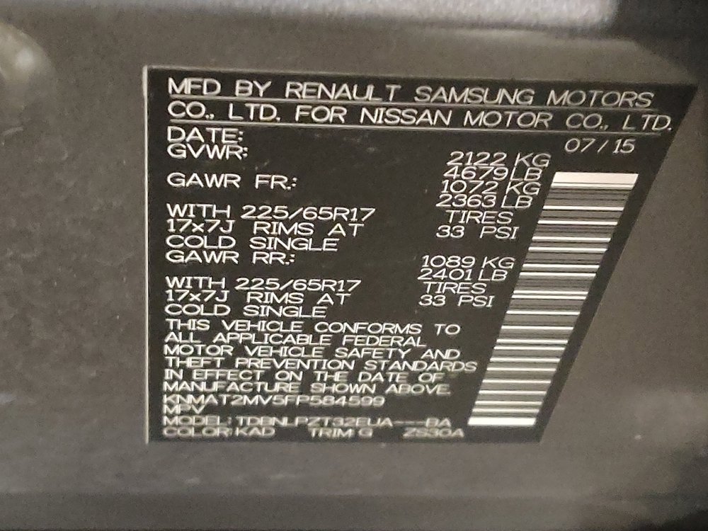 Used 2015 Nissan Rogue S AWD/4WD image 33