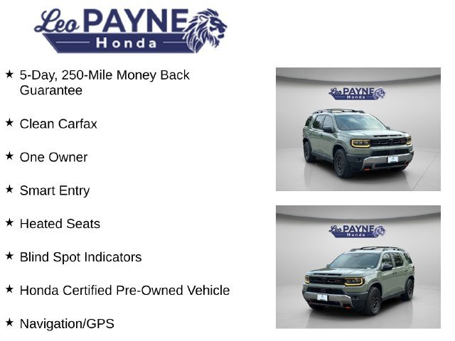Certified 2026 Honda Passport TrailSport image 6
